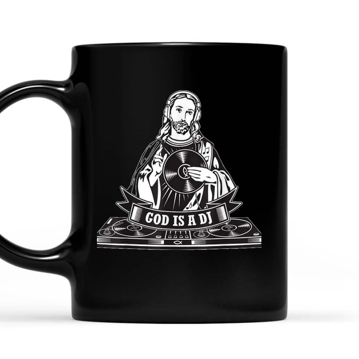 God Is A DJ Funny Christian Religious T-Shirt For Friend God Is A DJ Funny Christian Religious T-Shirt For Friend