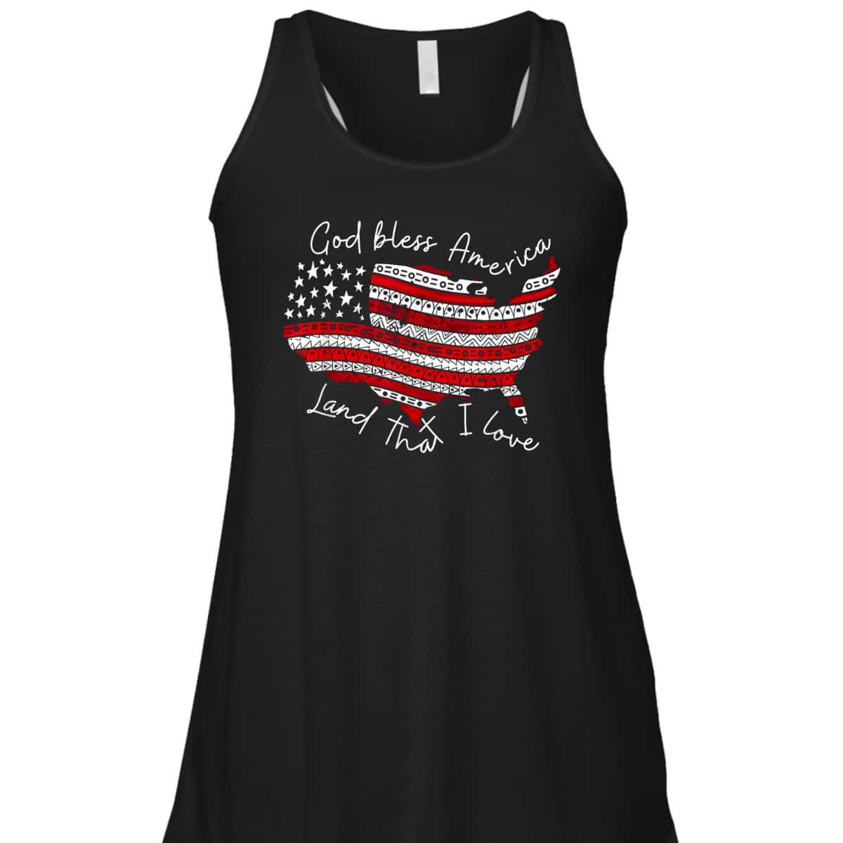 God Bless America Land That I Love 4th Of July US Flag T-Shirt God Bless America Land That I Love 4th Of July US Flag T-Shirt