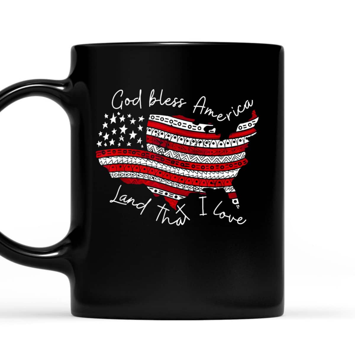 God Bless America Land That I Love 4th Of July US Flag T-Shirt God Bless America Land That I Love 4th Of July US Flag T-Shirt
