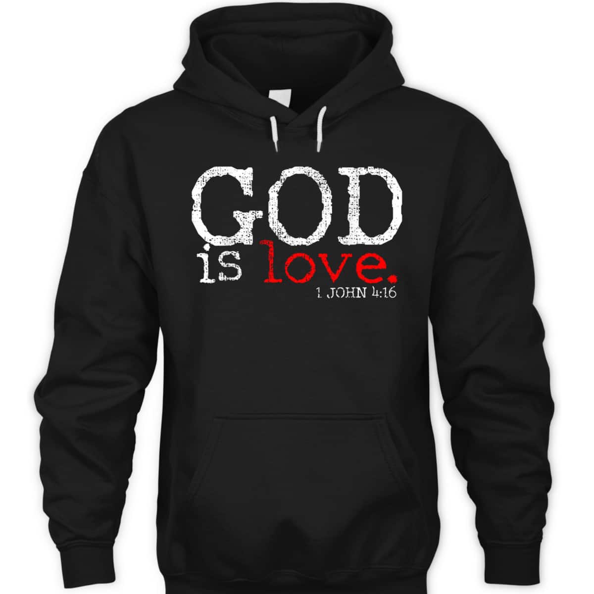 Christians God Is Love Vintage Bible Verse 1 John 4:16 T-Shirt