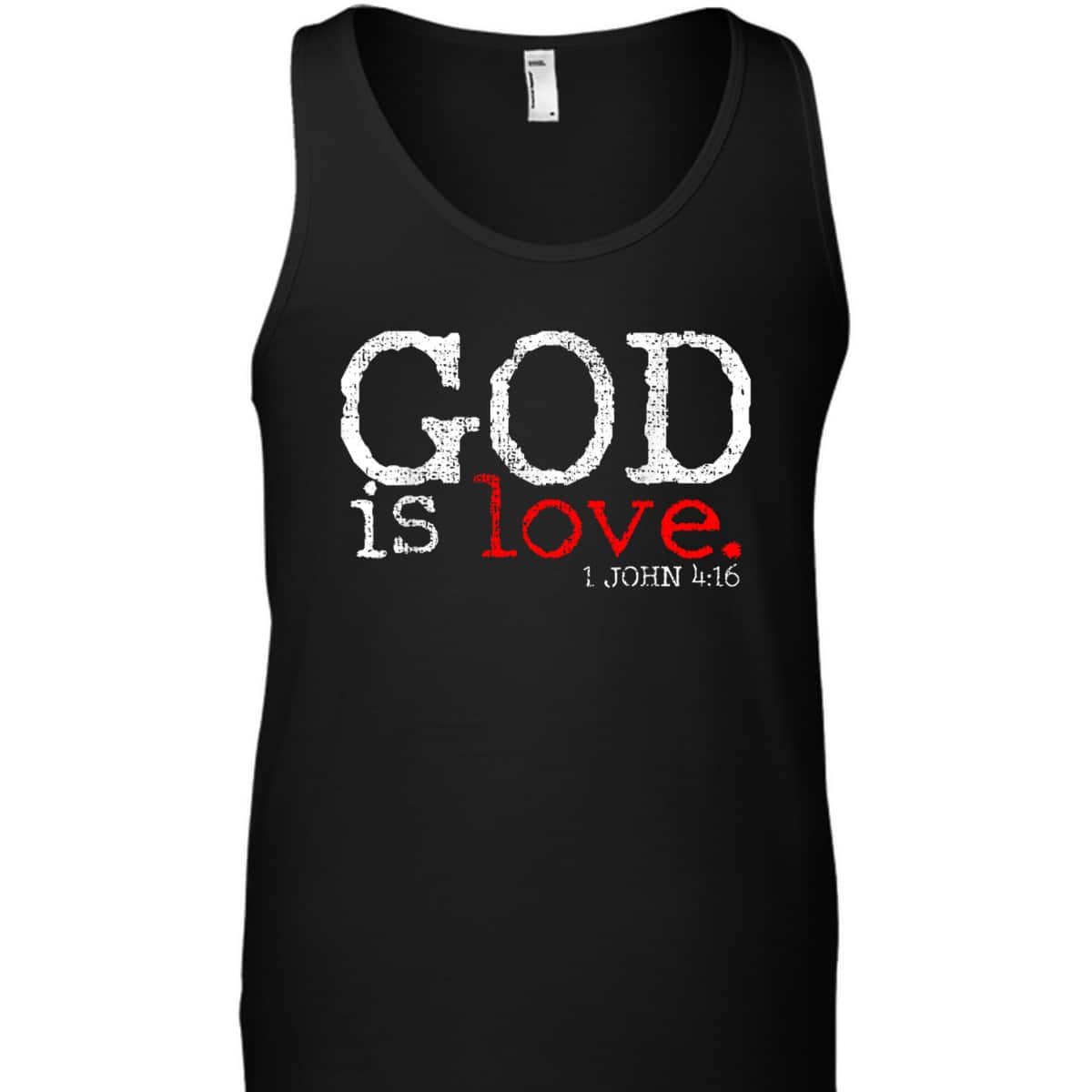Christians God Is Love Vintage Bible Verse 1 John 4:16 T-Shirt Christians God Is Love Vintage Bible Verse 1 John 4:16 T-Shirt