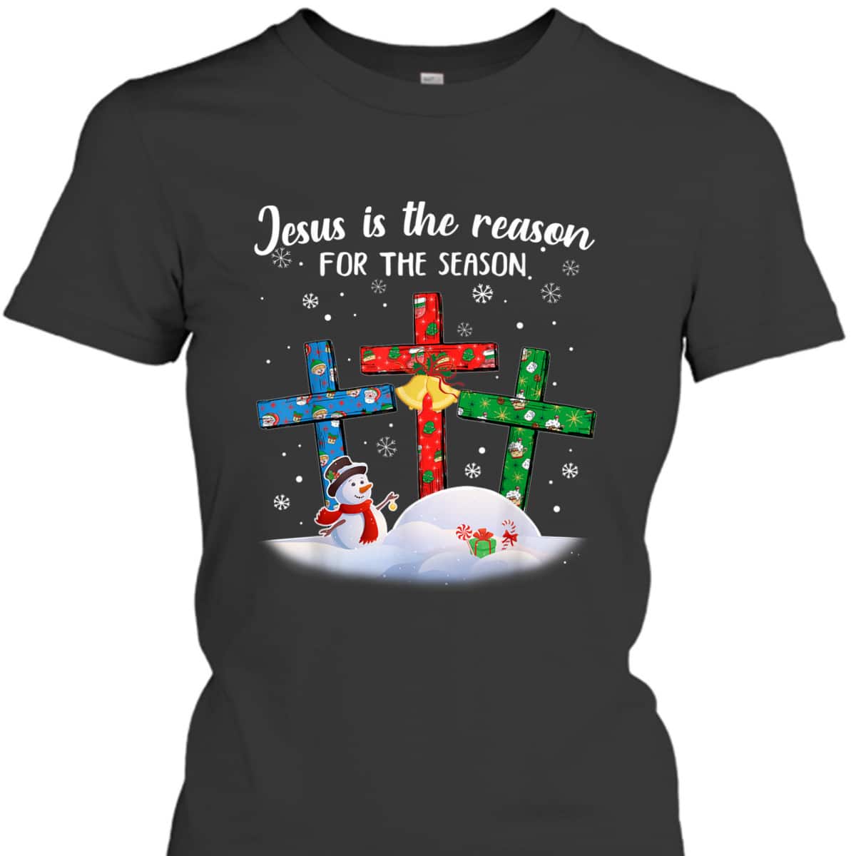 Jesus Is The Reason For The Season Christian Christmas Xmas T-Shirt Jesus Is The Reason For The Season Christian Christmas Xmas T-Shirt