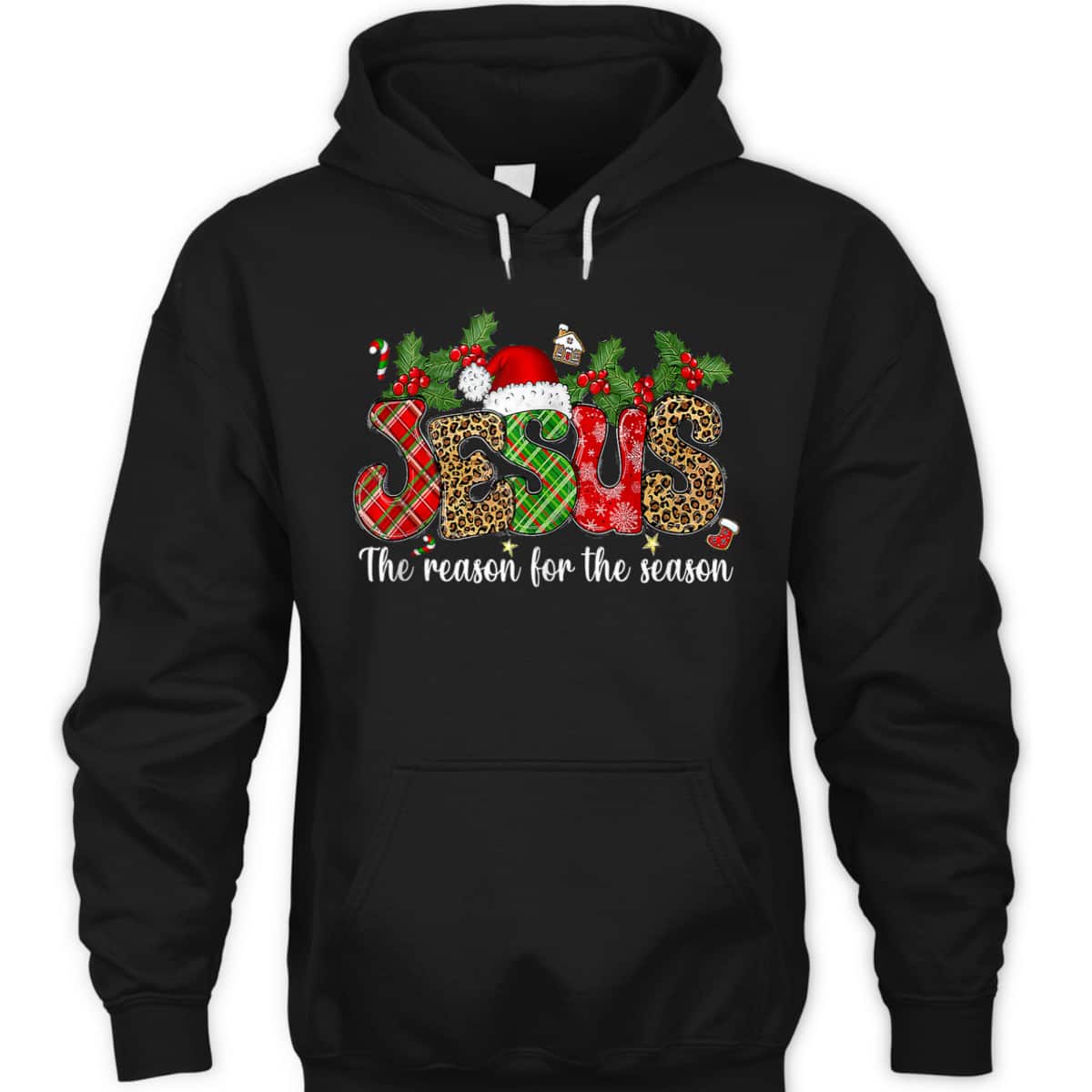 Christian T-Shirt Jesus Is The Reason For The Season Christmas Gift For Friend Christian T-Shirt Jesus Is The Reason For The Season Christmas Gift For Friend
