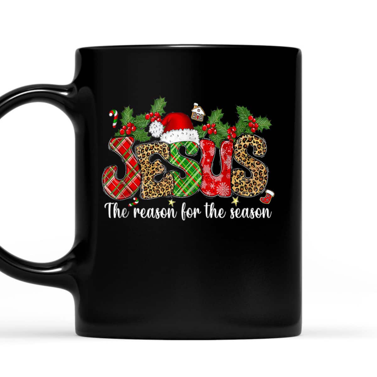 Christian T-Shirt Jesus Is The Reason For The Season Christmas Gift For Friend Christian T-Shirt Jesus Is The Reason For The Season Christmas Gift For Friend