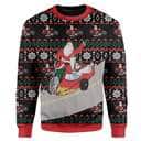 Funny Santa And Jesus Christmas Ugly Ugly Christmas Sweater Christian Religious Gift Funny Santa And Jesus Christmas Ugly Ugly Christmas Sweater Christian Religious Gift