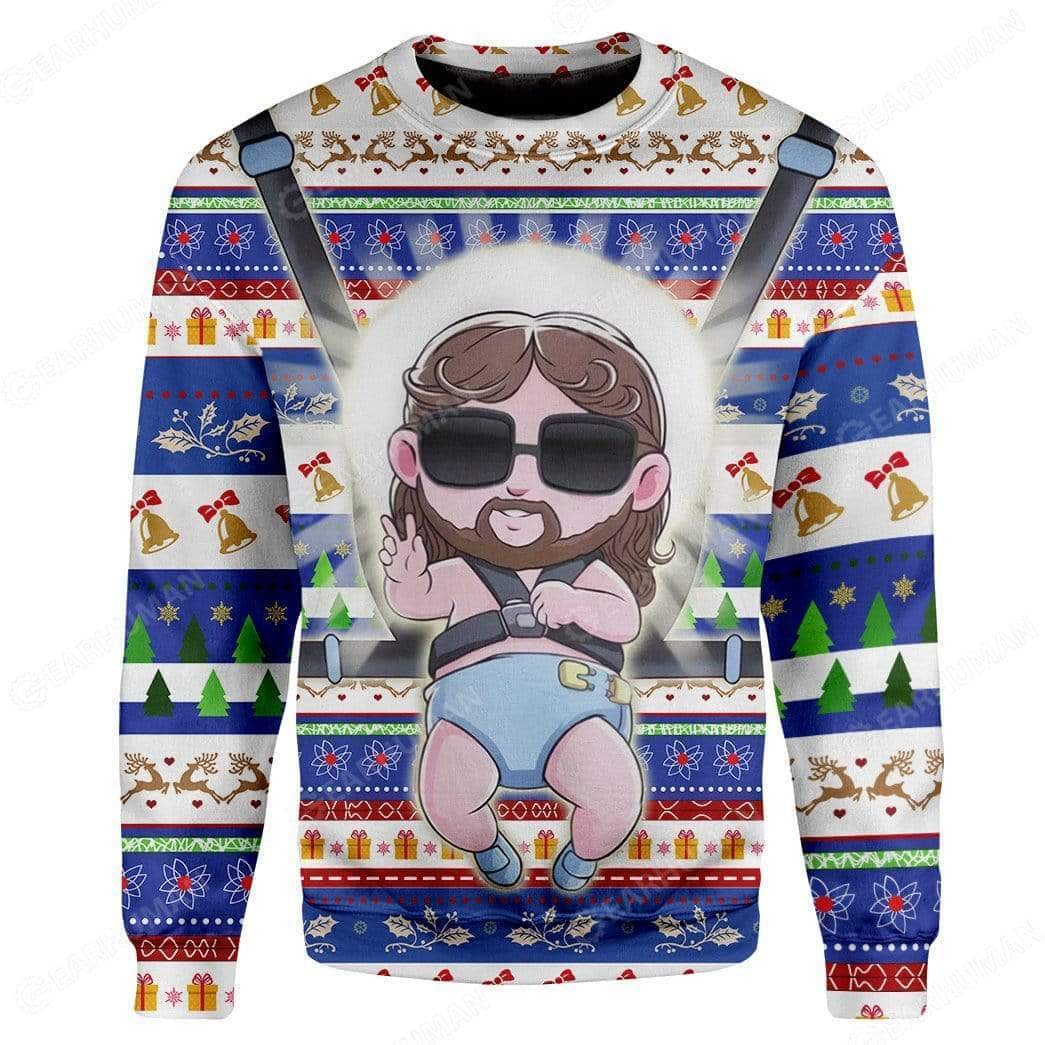 Christian Gift Baby Jesus Christmas Ugly Ugly Christmas Sweater