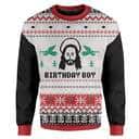 Birthday Boy Christmas Jesus's Birthday Christmas Ugly Ugly Christmas Sweater Gift For Friend Birthday Boy Christmas Jesus's Birthday Christmas Ugly Ugly Christmas Sweater Gift For Friend