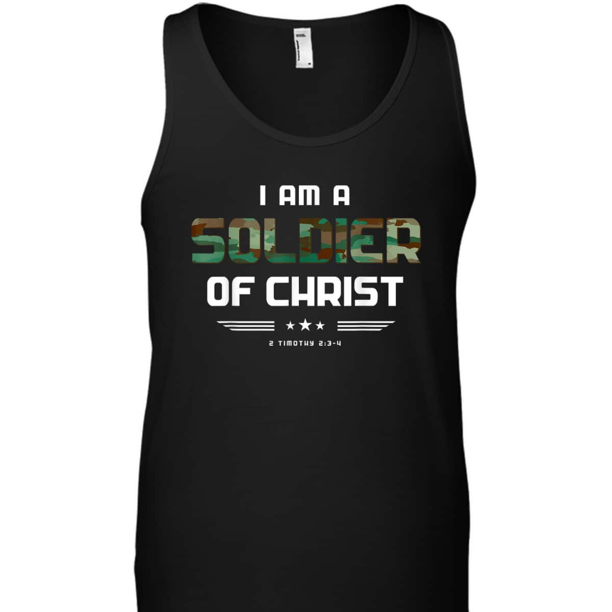 Christian Religious Bible Verse Soldier Of Christ Timothy T-Shirt Christian Religious Bible Verse Soldier Of Christ Timothy T-Shirt