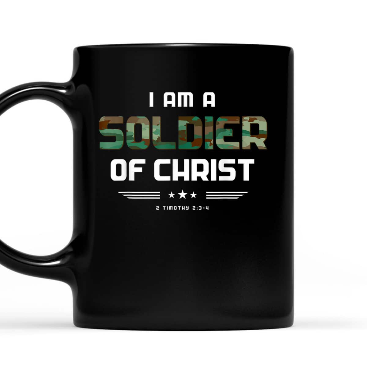 Christian Religious Bible Verse Soldier Of Christ Timothy T-Shirt Christian Religious Bible Verse Soldier Of Christ Timothy T-Shirt
