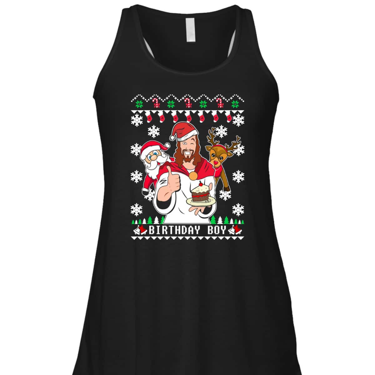 Birthday Boy Jesus Funny Ugly Christmas T-Shirt Christian Religious Gift Birthday Boy Jesus Funny Ugly Christmas T-Shirt Christian Religious Gift