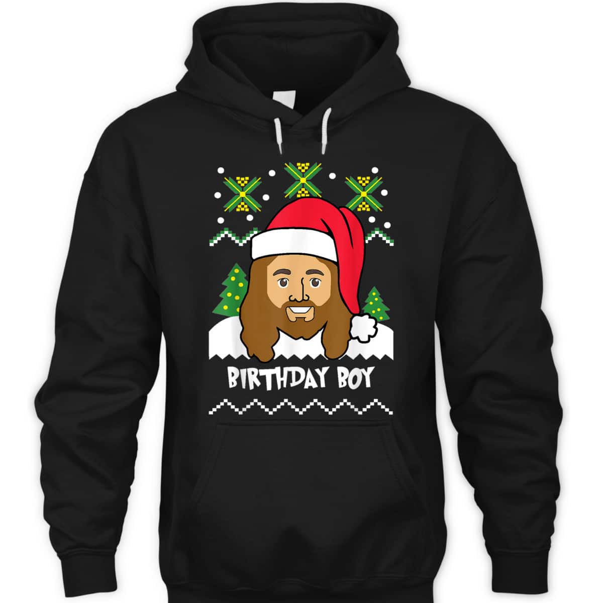 Jesus Birthday Boy Ugly Christmas Christian Religious T-Shirt Jesus Birthday Boy Ugly Christmas Christian Religious T-Shirt