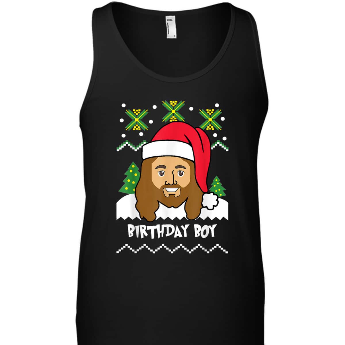 Jesus Birthday Boy Ugly Christmas Christian Religious T-Shirt Jesus Birthday Boy Ugly Christmas Christian Religious T-Shirt
