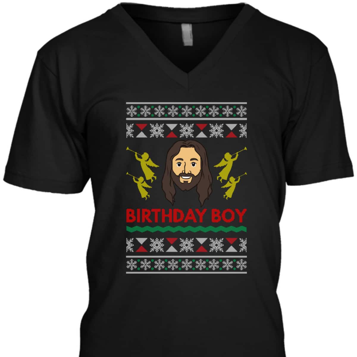 Jesus Birthday Boy Ugly Christmas T-Shirt Style Gift Christian Religious Jesus Birthday Boy Ugly Christmas T-Shirt Style Gift Christian Religious