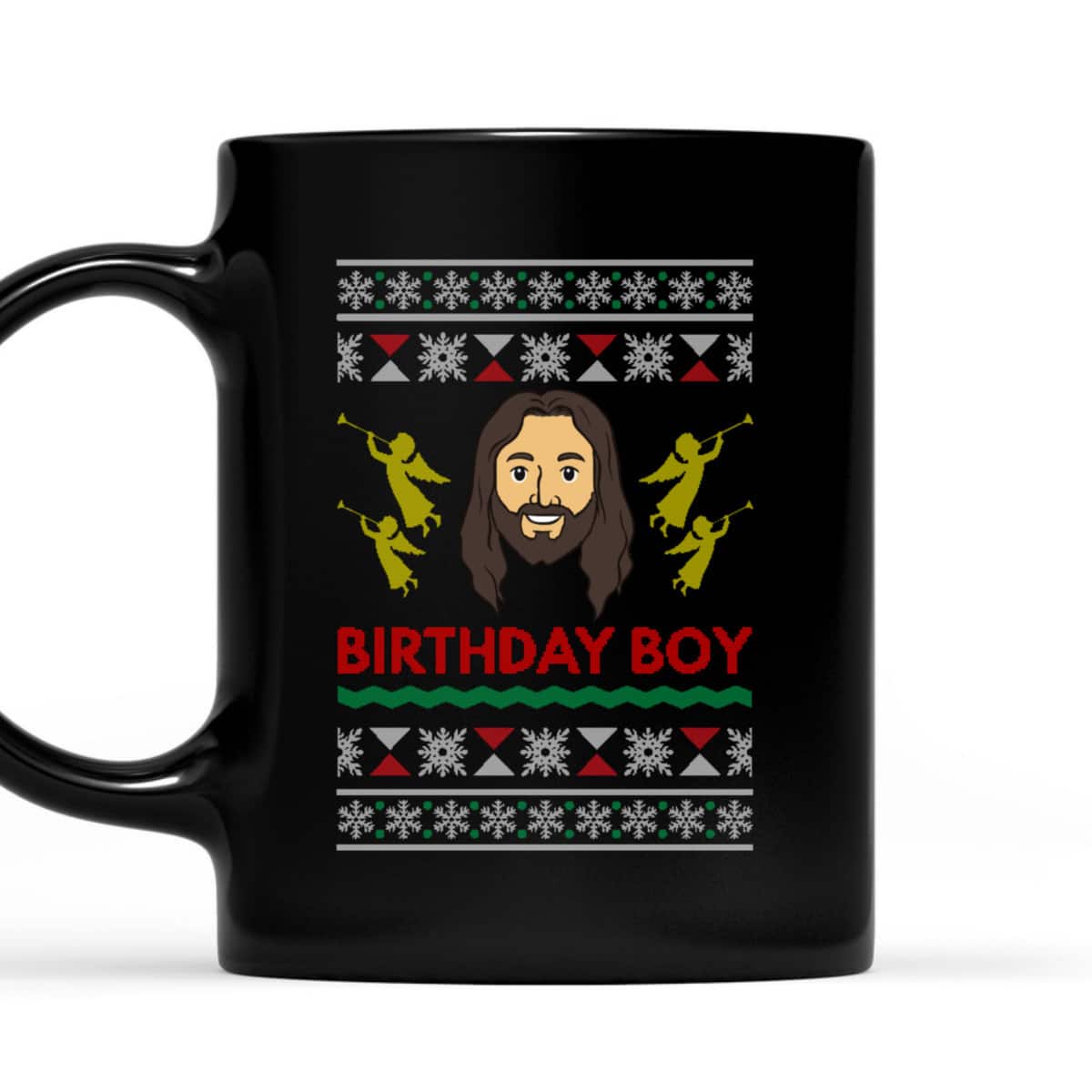 Jesus Birthday Boy Ugly Christmas T-Shirt Style Gift Christian Religious Jesus Birthday Boy Ugly Christmas T-Shirt Style Gift Christian Religious