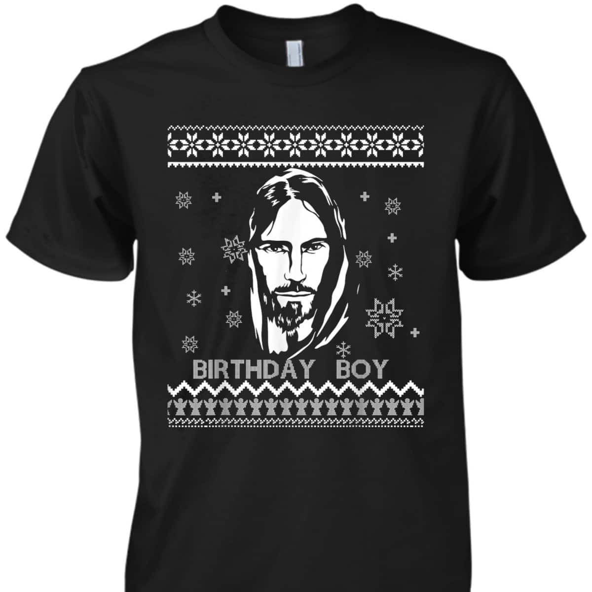 Jesus Birthday Boy Christmas Party Christian Religious T-Shirt Jesus Birthday Boy Christmas Party Christian Religious T-Shirt