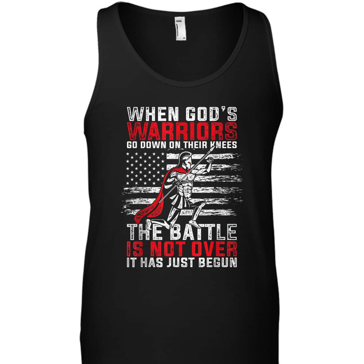 US Flag God Devotee Patriotic Prayer Christian When God's Warriors Go Down On Their Knees T-Shirt US Flag God Devotee Patriotic Prayer Christian When God's Warriors Go Down On Their Knees T-Shirt