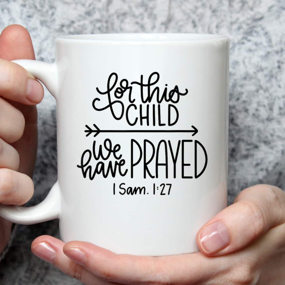 We Have Prayed For This Child Celebrate Baby Jesus Bible Verse T-Shirt We Have Prayed For This Child Celebrate Baby Jesus Bible Verse T-Shirt