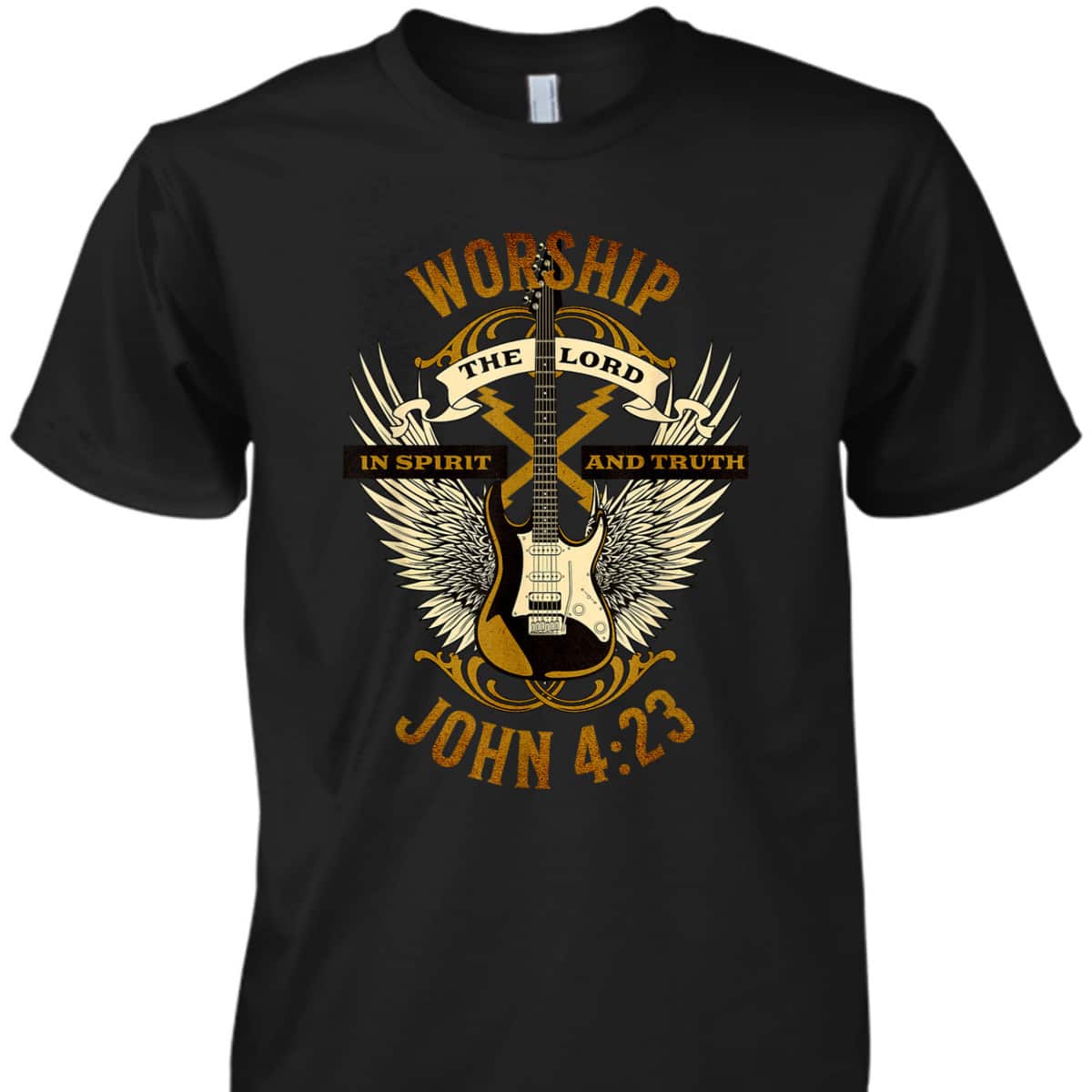Worship The Lord Christian Faith Bible Scripture Verse T-Shirt Worship The Lord Christian Faith Bible Scripture Verse T-Shirt