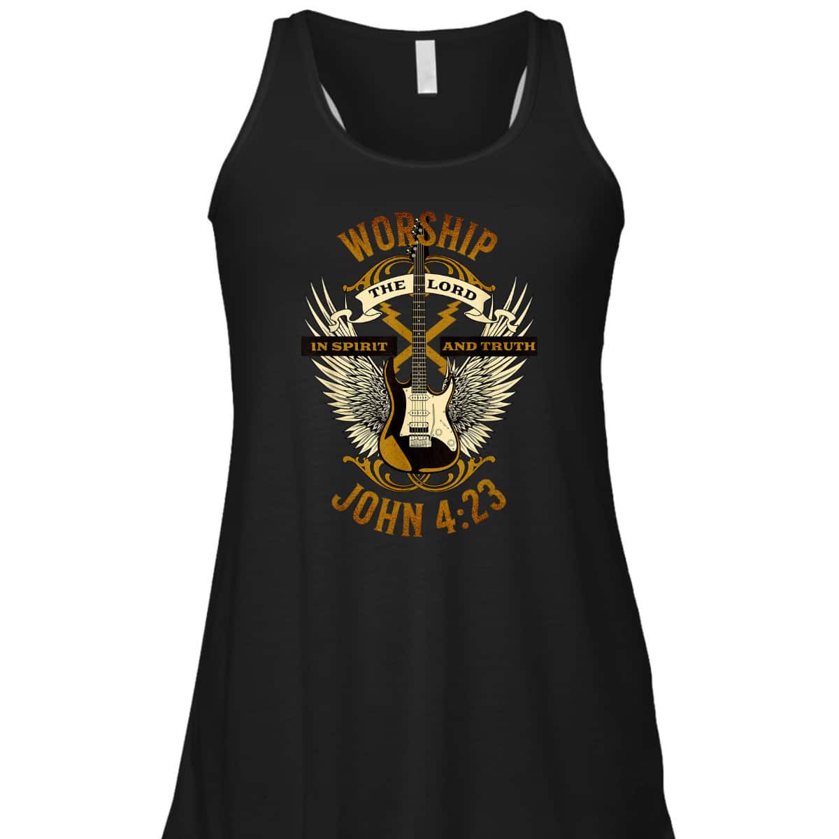 Worship The Lord Christian Faith Bible Scripture Verse T-Shirt