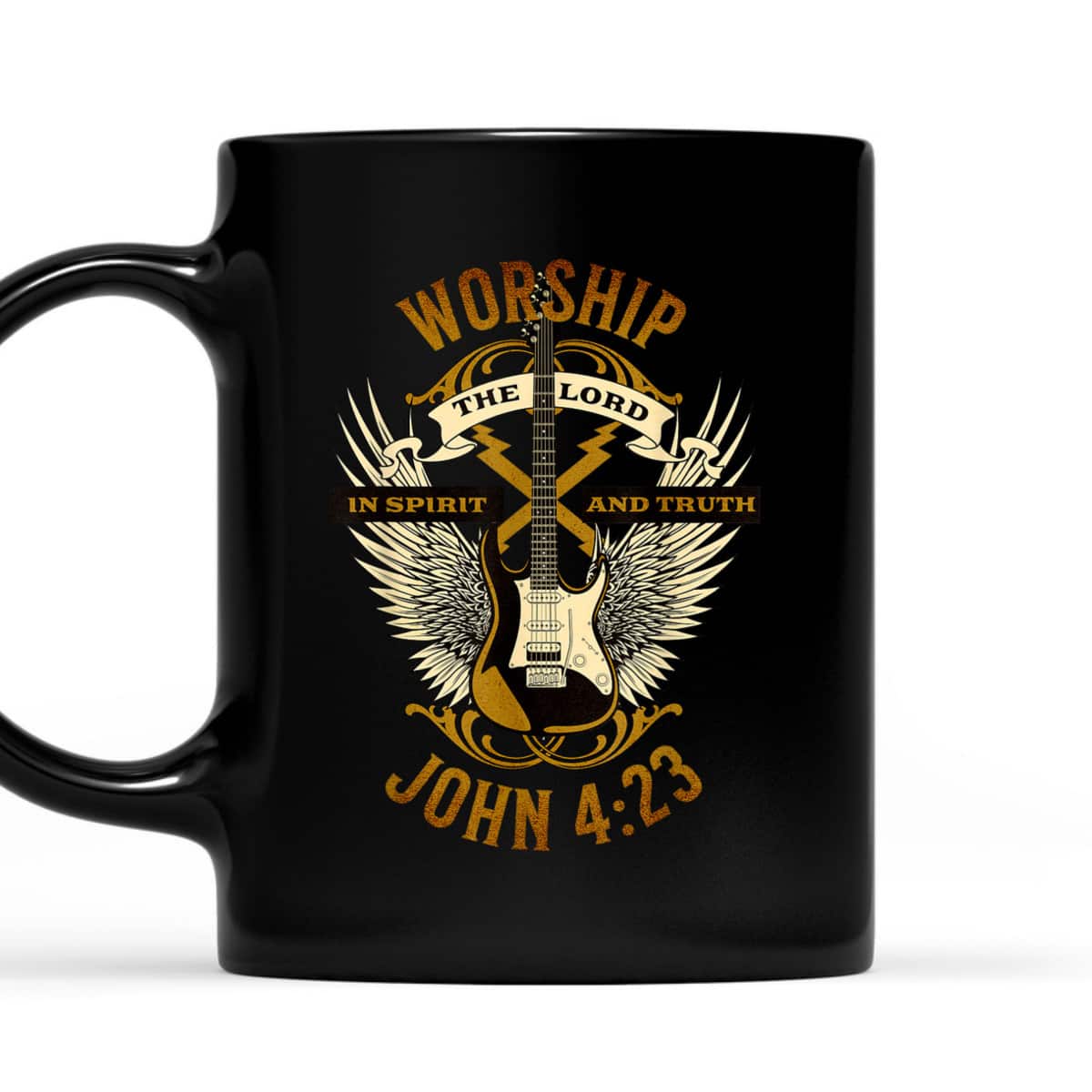 Worship The Lord Christian Faith Bible Scripture Verse T-Shirt