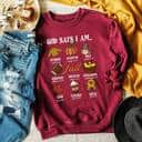 God Says I Am Religious Thanksgiving T-Shirt Faith Fall Season Gift