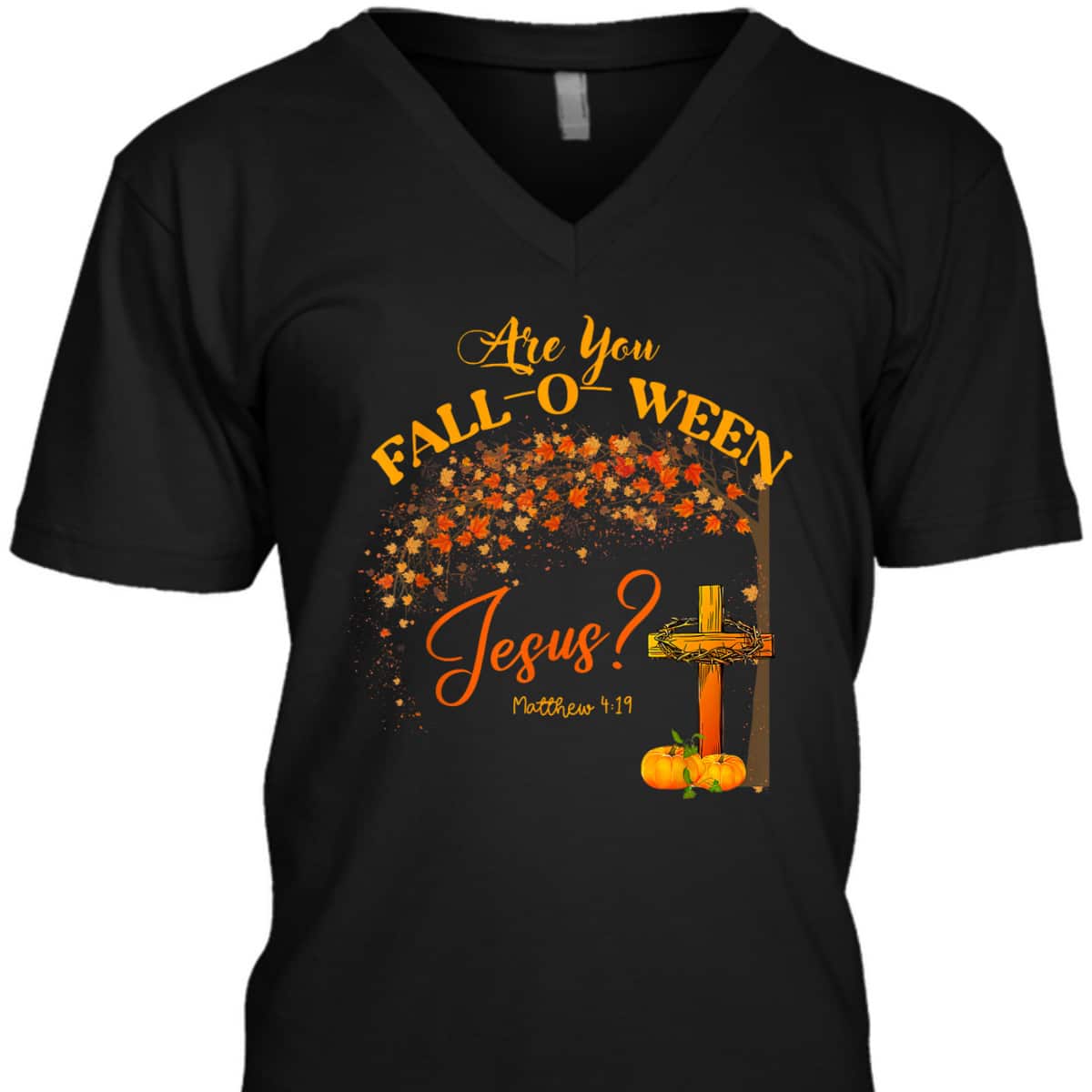 Are You Fall O Ween Jesus Women Man Christian Halloween Bible Verse T-Shirt Are You Fall O Ween Jesus Women Man Christian Halloween Bible Verse T-Shirt