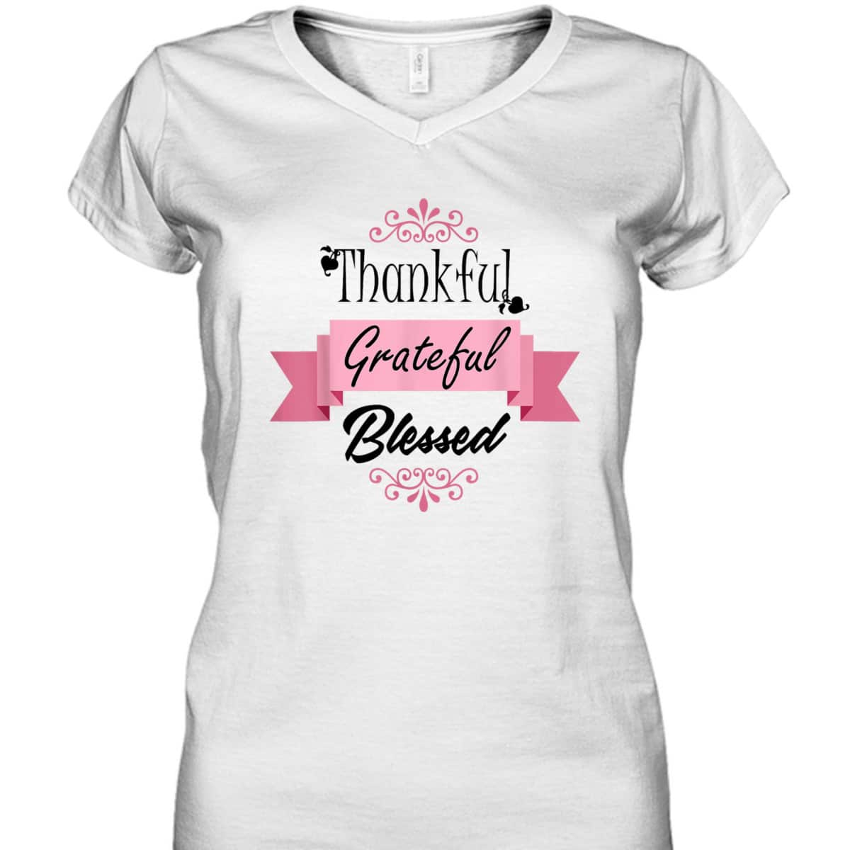 Thankful Grateful Blessed Thanksgiving Gifts T-Shirt Thankful Grateful Blessed Thanksgiving Gifts T-Shirt