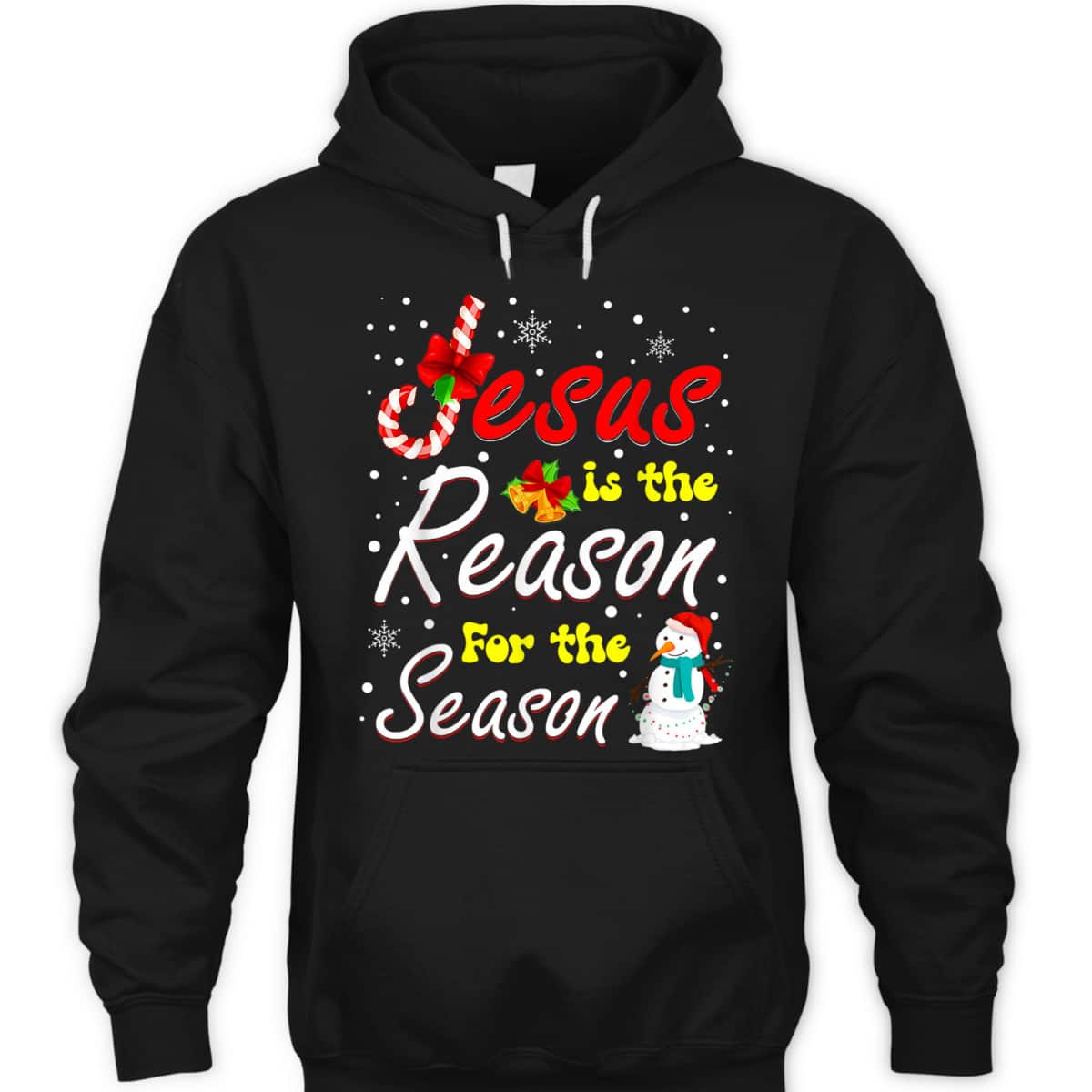 Christian Jesus The Reason Christmas Stocking Stuffer T-Shirt