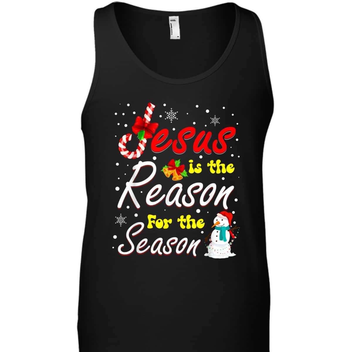 Christian Jesus The Reason Christmas Stocking Stuffer T-Shirt Christian Jesus The Reason Christmas Stocking Stuffer T-Shirt