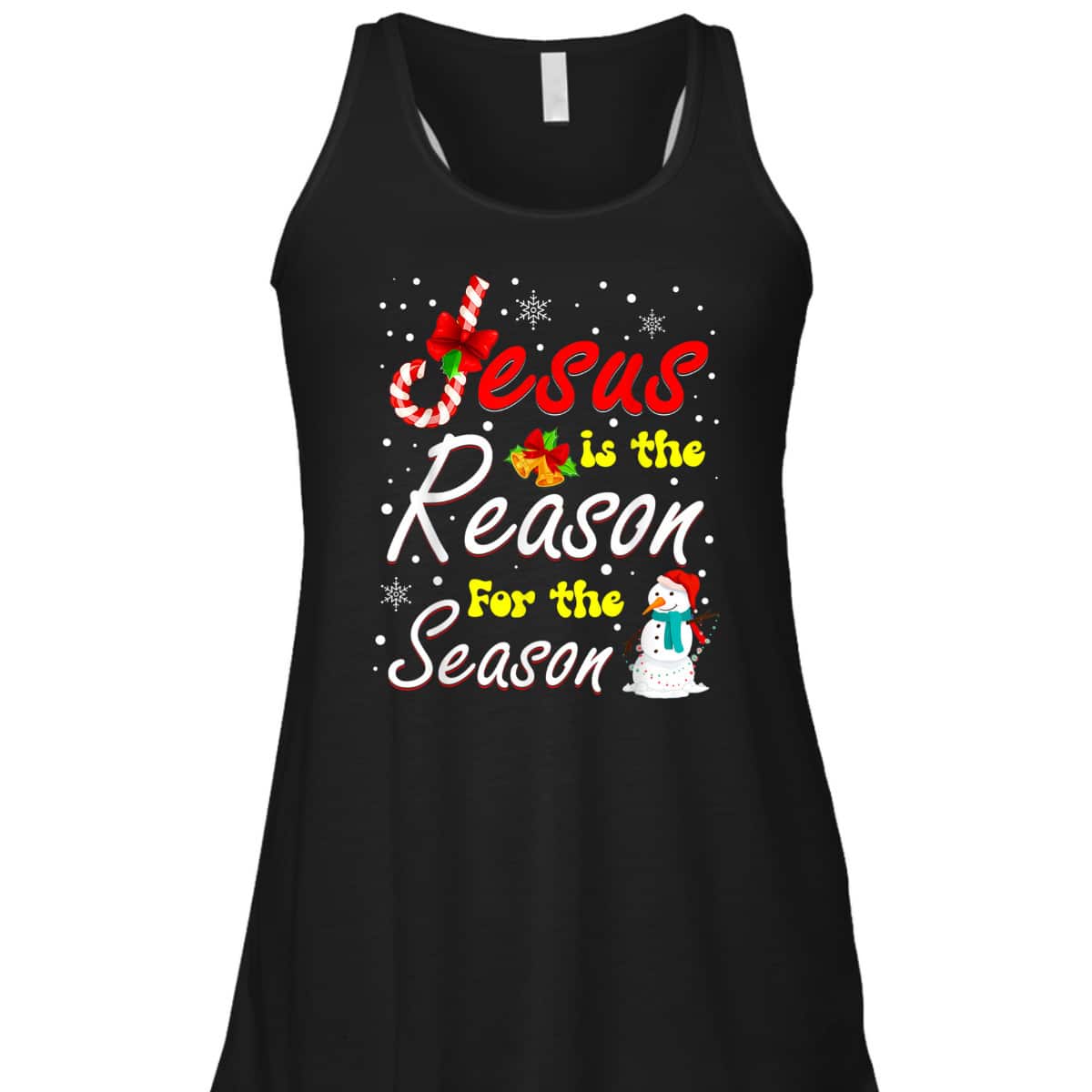 Christian Jesus The Reason Christmas Stocking Stuffer T-Shirt