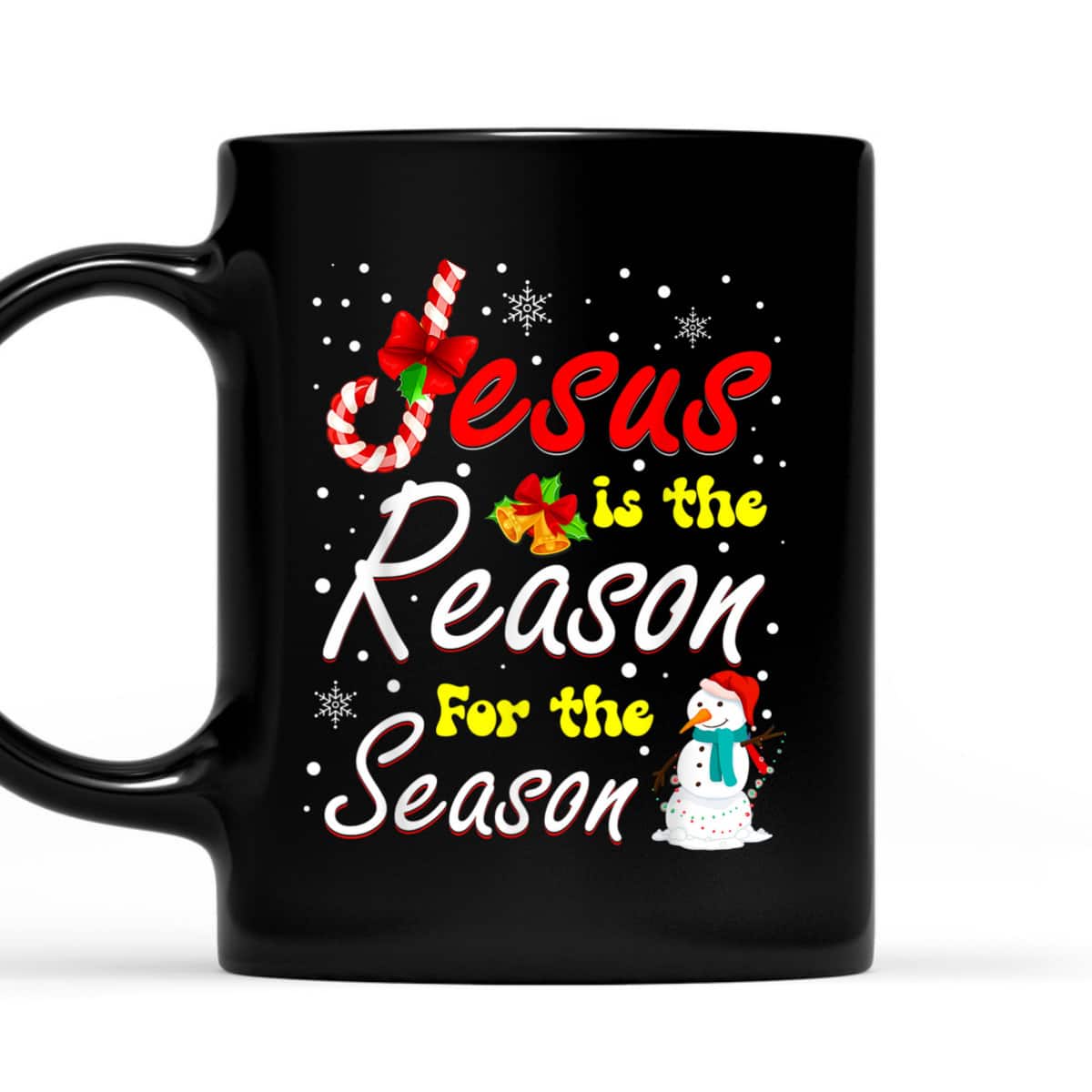 Christian Jesus The Reason Christmas Stocking Stuffer T-Shirt