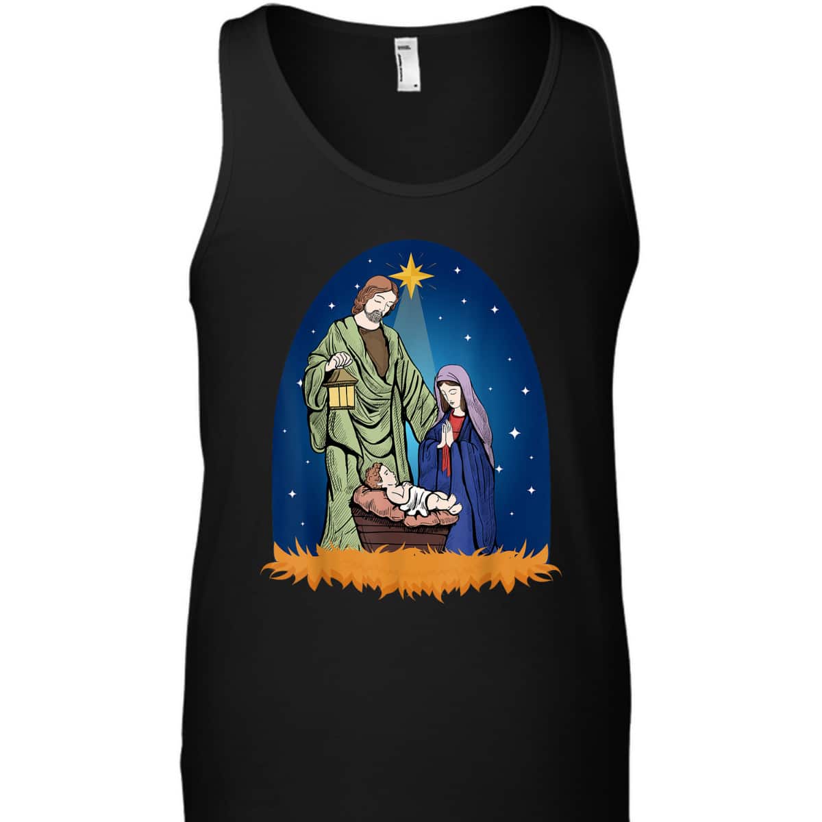 Jesus Nativity Scene True Story Christian Christmas T-Shirt Jesus Nativity Scene True Story Christian Christmas T-Shirt