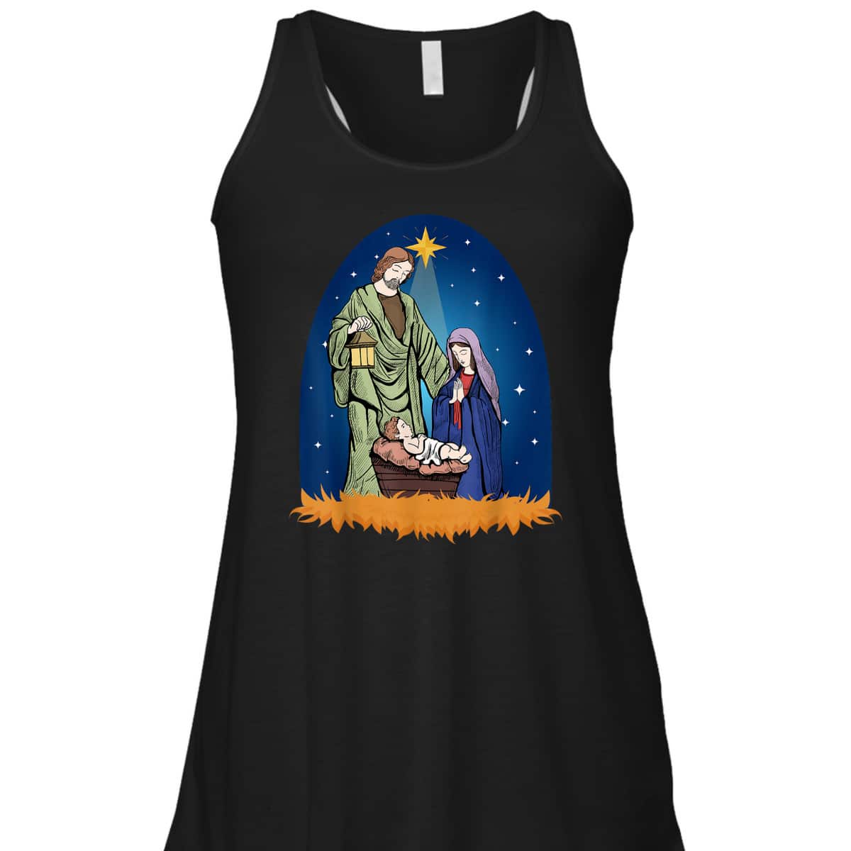 Jesus Nativity Scene True Story Christian Christmas T-Shirt Jesus Nativity Scene True Story Christian Christmas T-Shirt