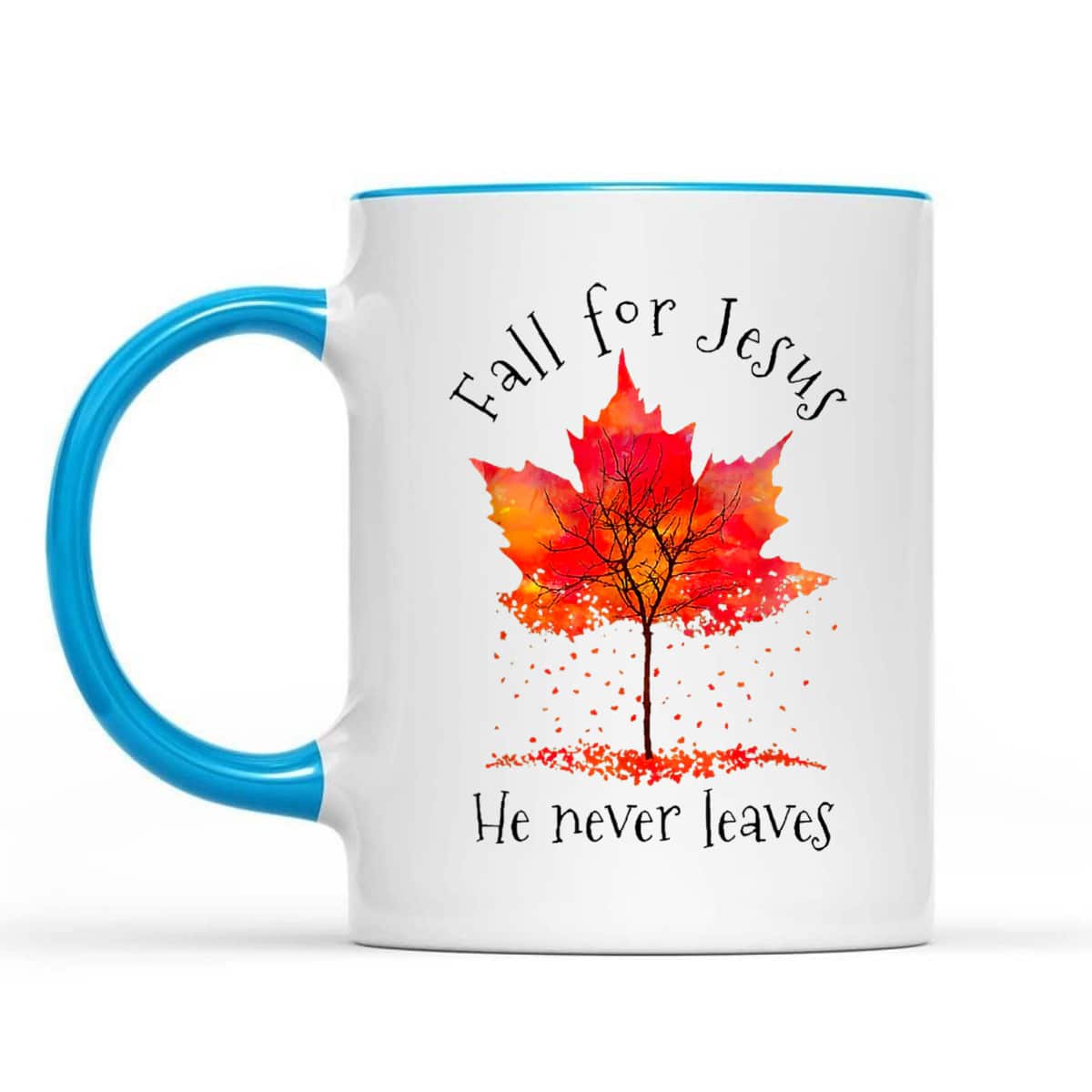 Fall For Jesus He Never Leaves Fall Religious Christian Thanksgiving Halloween T-Shirt Fall For Jesus He Never Leaves Fall Religious Christian Thanksgiving Halloween T-Shirt