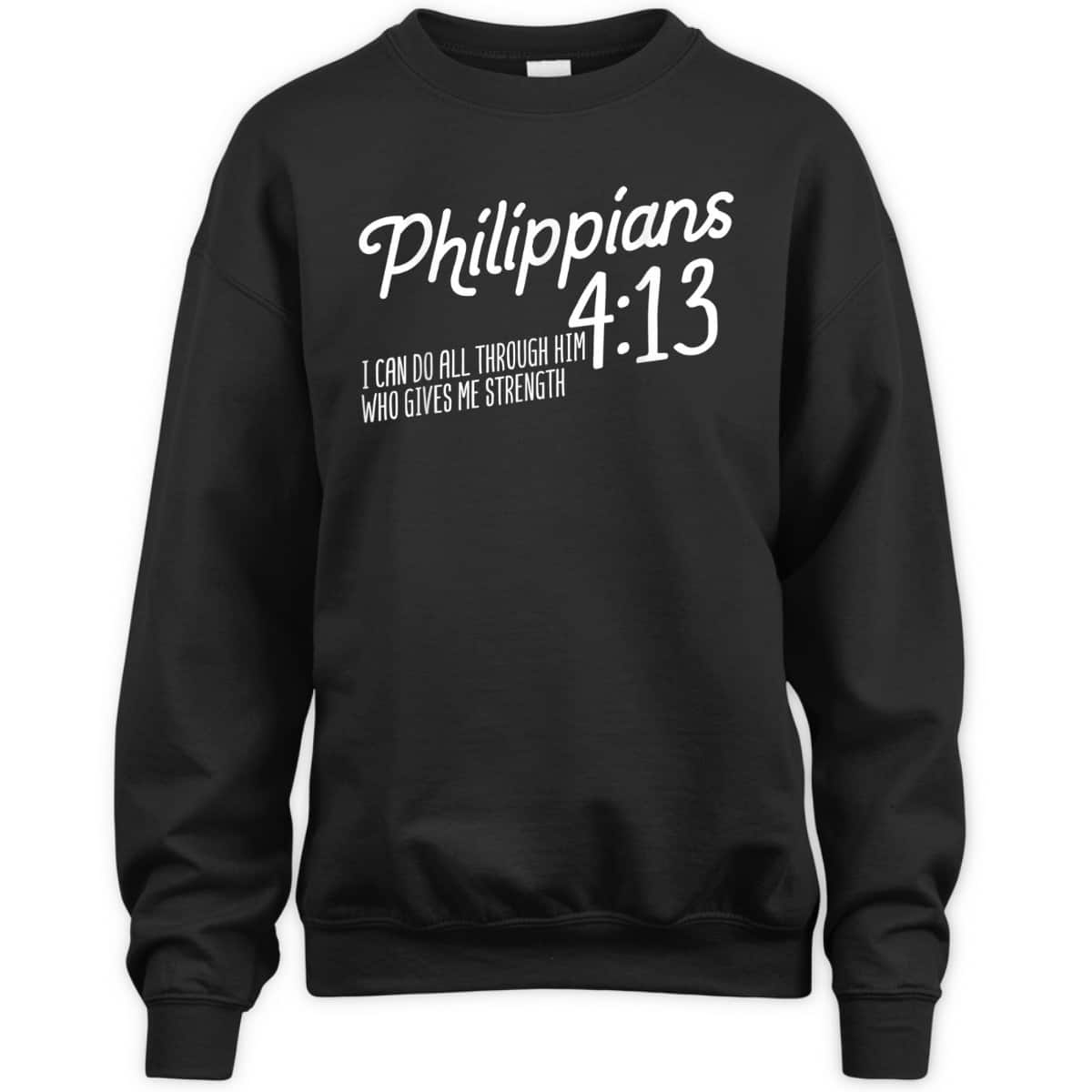 Christian Bible Verse Philippians 4:13 Religion Bible Scripture T-Shirt Christian Bible Verse Philippians 4:13 Religion Bible Scripture T-Shirt