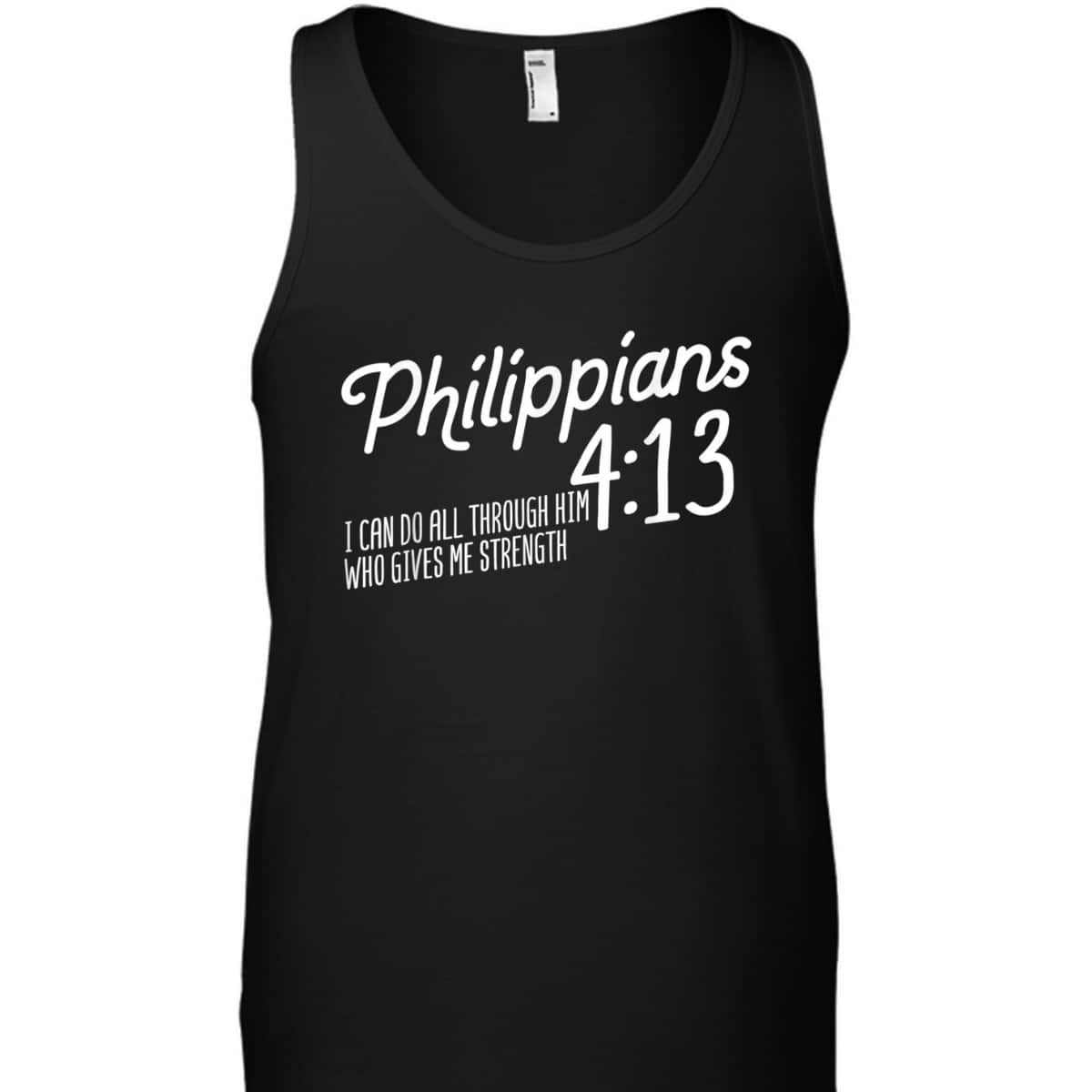 Christian Bible Verse Philippians 4:13 Religion Bible Scripture T-Shirt Christian Bible Verse Philippians 4:13 Religion Bible Scripture T-Shirt