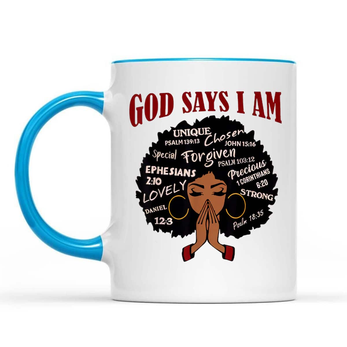 God Says I Am Black Women Christian African Women Juneteenth T-Shirt God Says I Am Black Women Christian African Women Juneteenth T-Shirt