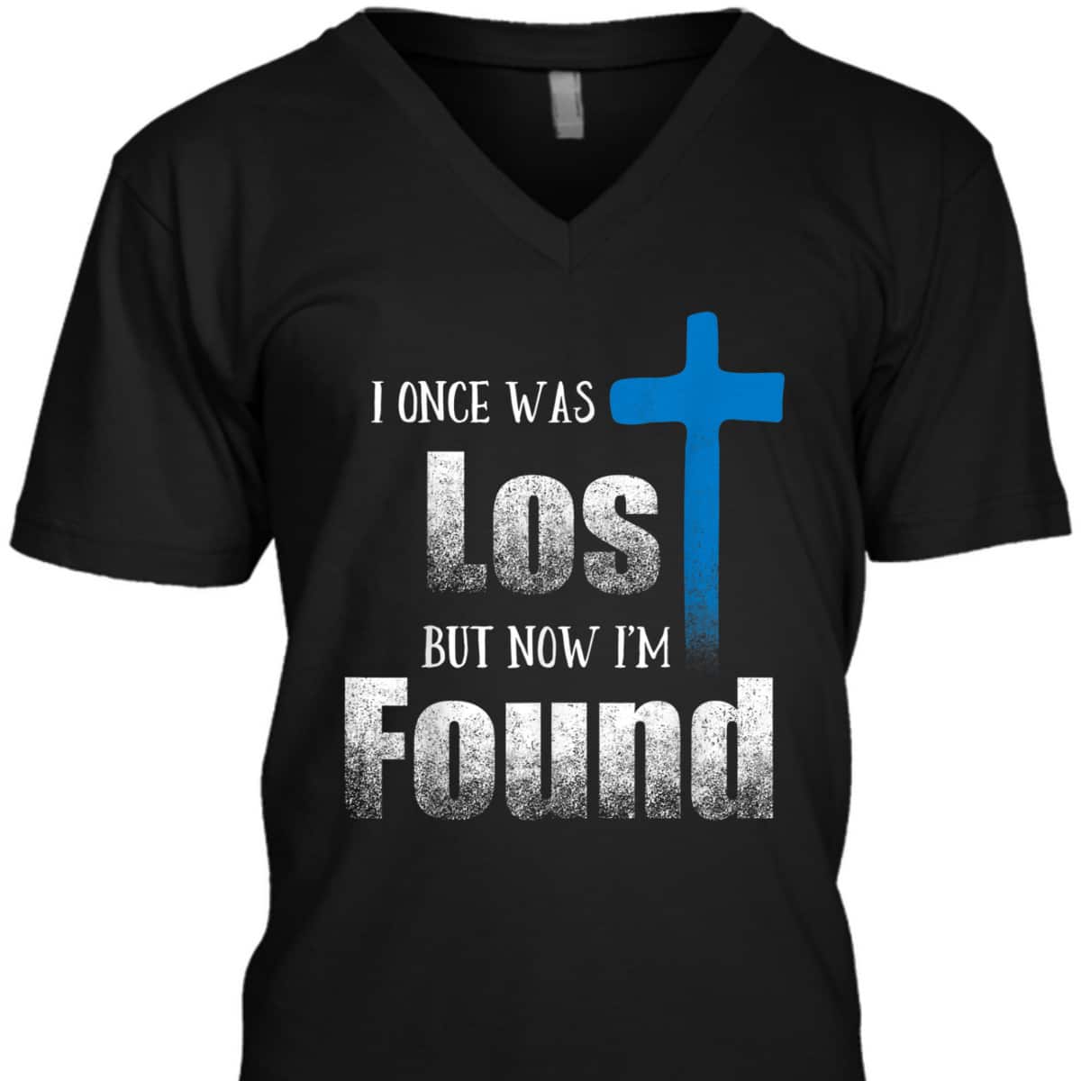 Bible Verse I Once Was Lost But Now I’m Found Christian Luke 1532 Cross T-Shirt Bible Verse I Once Was Lost But Now I’m Found Christian Luke 1532 Cross T-Shirt