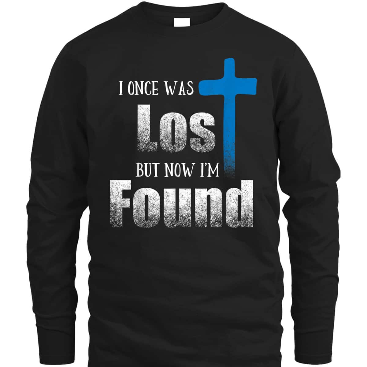 Bible Verse I Once Was Lost But Now I’m Found Christian Luke 1532 Cross T-Shirt Bible Verse I Once Was Lost But Now I’m Found Christian Luke 1532 Cross T-Shirt