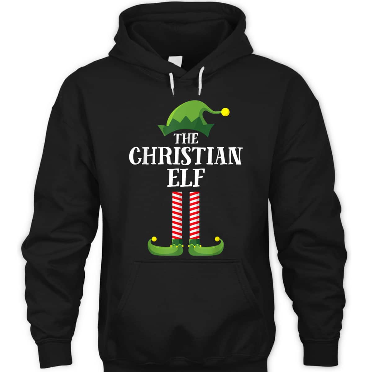 Christian Elf Christmas Party T-Shirt For Your Family And Friend