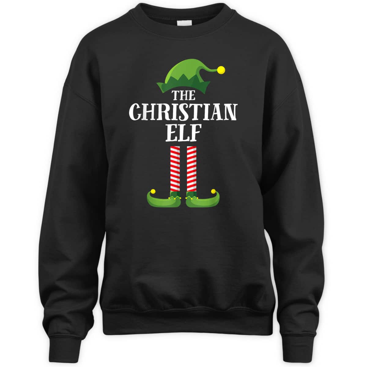 Christian Elf Christmas Party T-Shirt For Your Family And Friend Christian Elf Christmas Party T-Shirt For Your Family And Friend