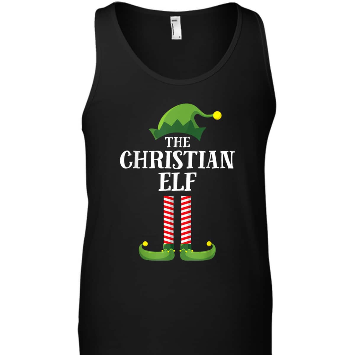 Christian Elf Christmas Party T-Shirt For Your Family And Friend
