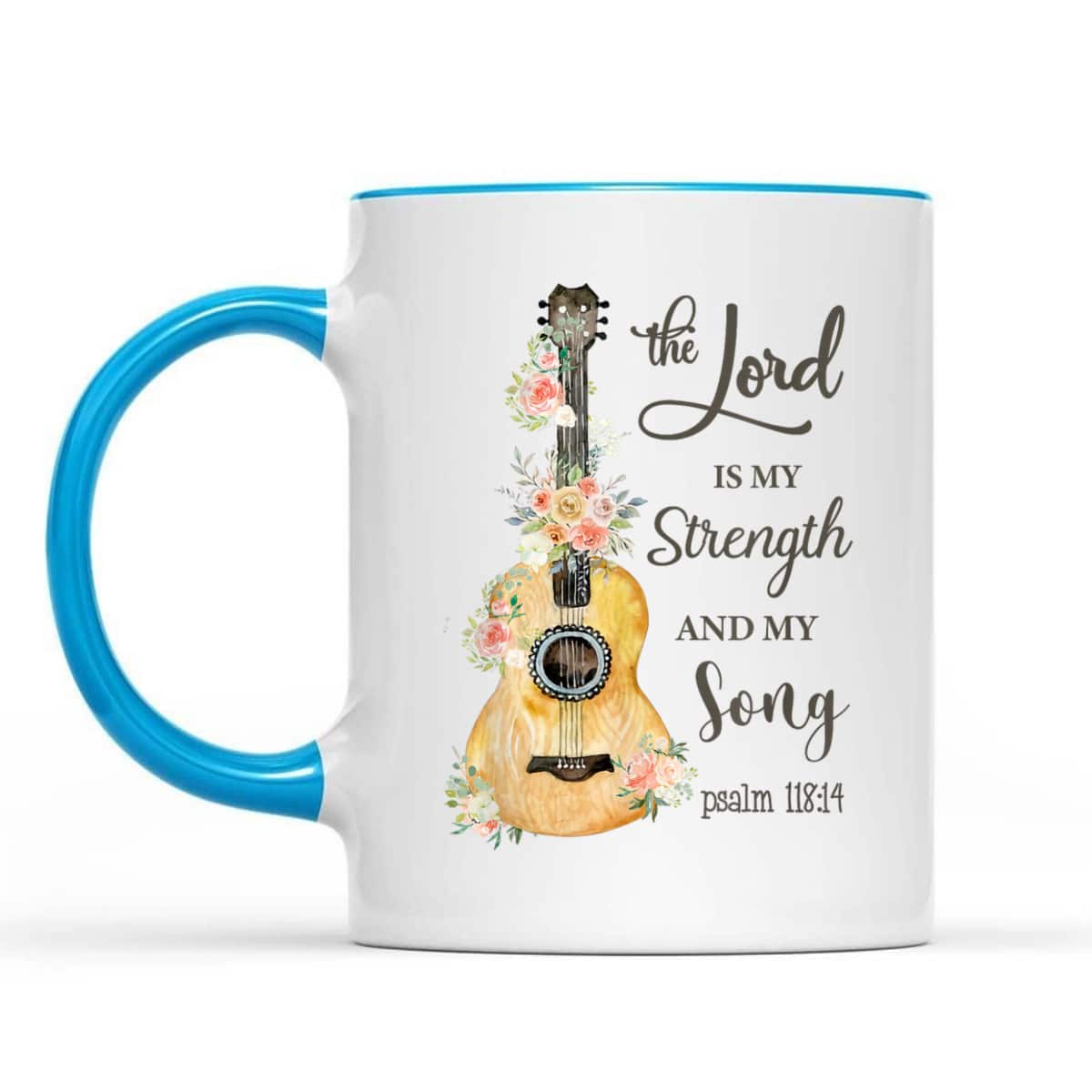 Christian Guitar Jesus The Lord Is My Strength And My Song Bible Verse T-Shirt Christian Guitar Jesus The Lord Is My Strength And My Song Bible Verse T-Shirt