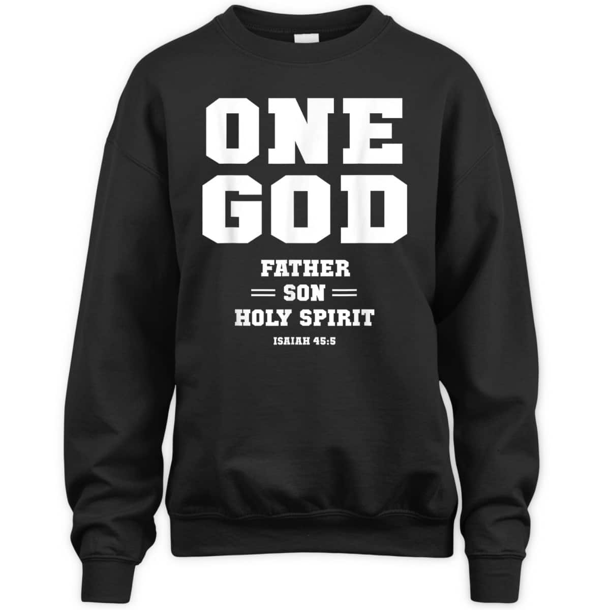 Christian Bible Verses T-Shirt One God Father Son Holy Spirit Christian Bible Verses T-Shirt One God Father Son Holy Spirit