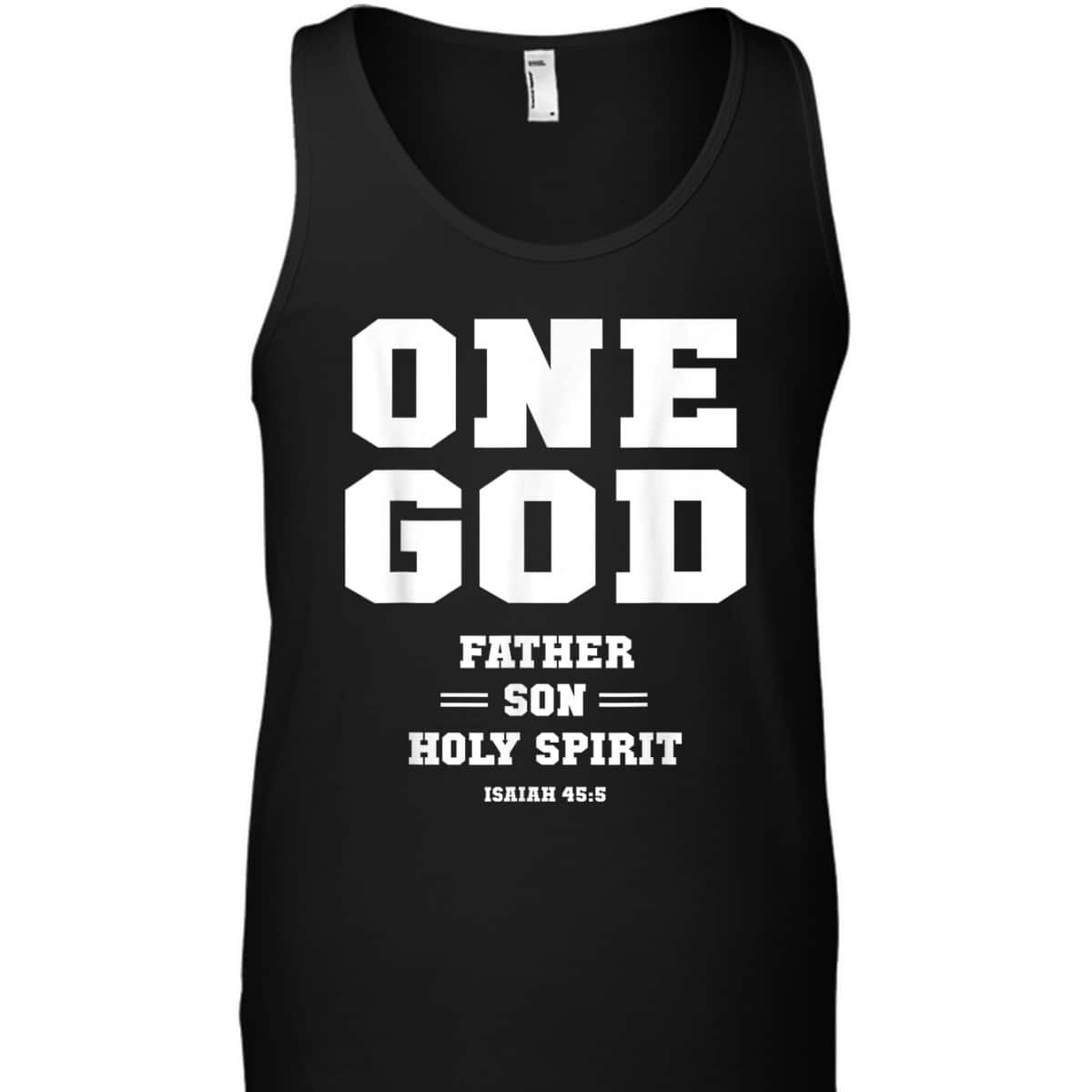 Christian Bible Verses T-Shirt One God Father Son Holy Spirit Christian Bible Verses T-Shirt One God Father Son Holy Spirit