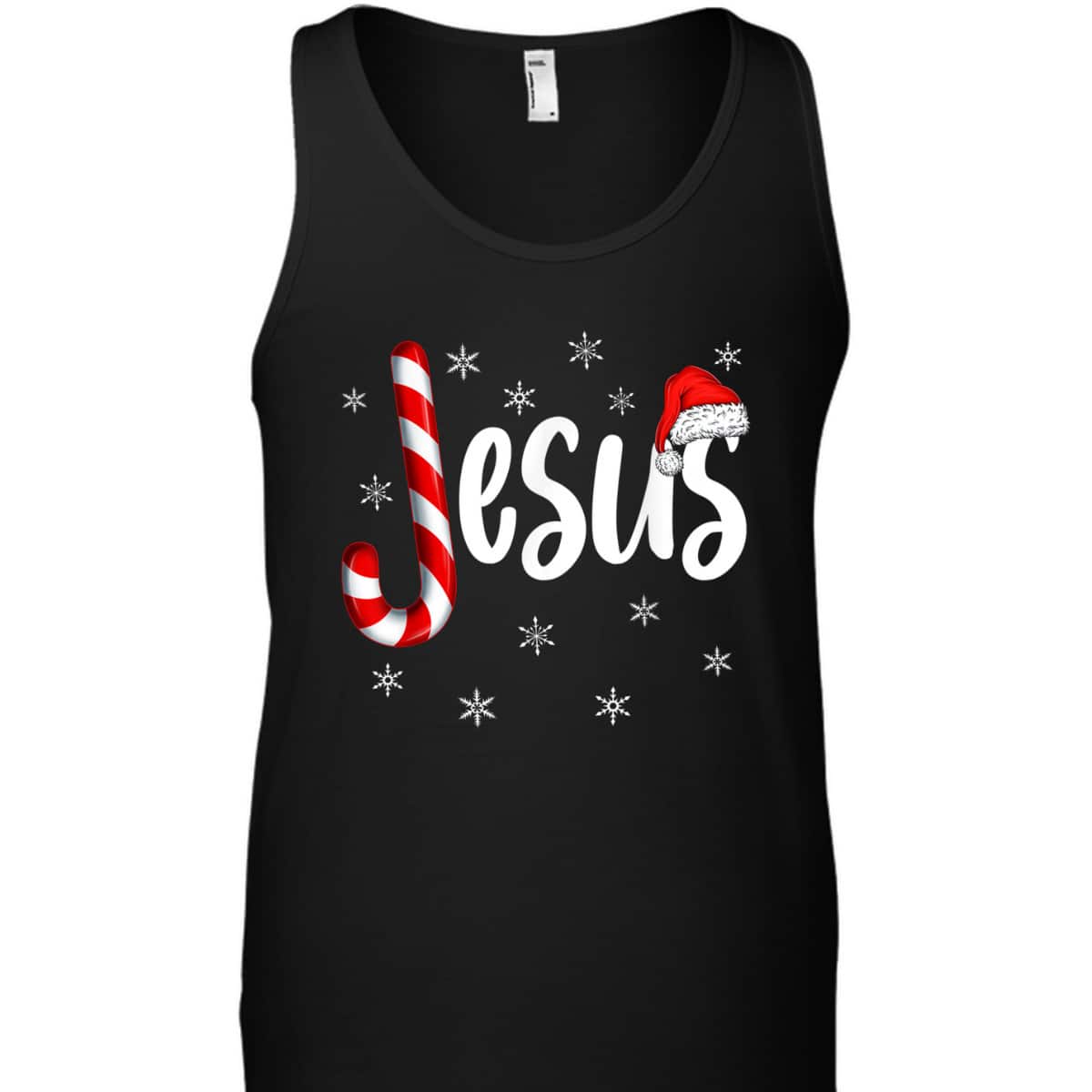 Christian Jesus Is The Reason Candy Cane Religious Christmas T-Shirt