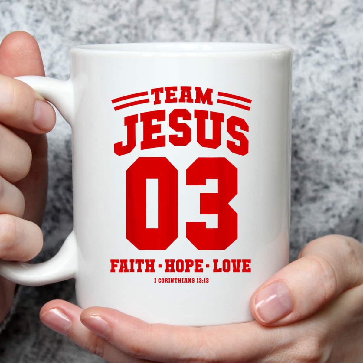 Christian Religious T-Shirt Team Jesus 03 Faith Hope Love Christian Religious T-Shirt Team Jesus 03 Faith Hope Love