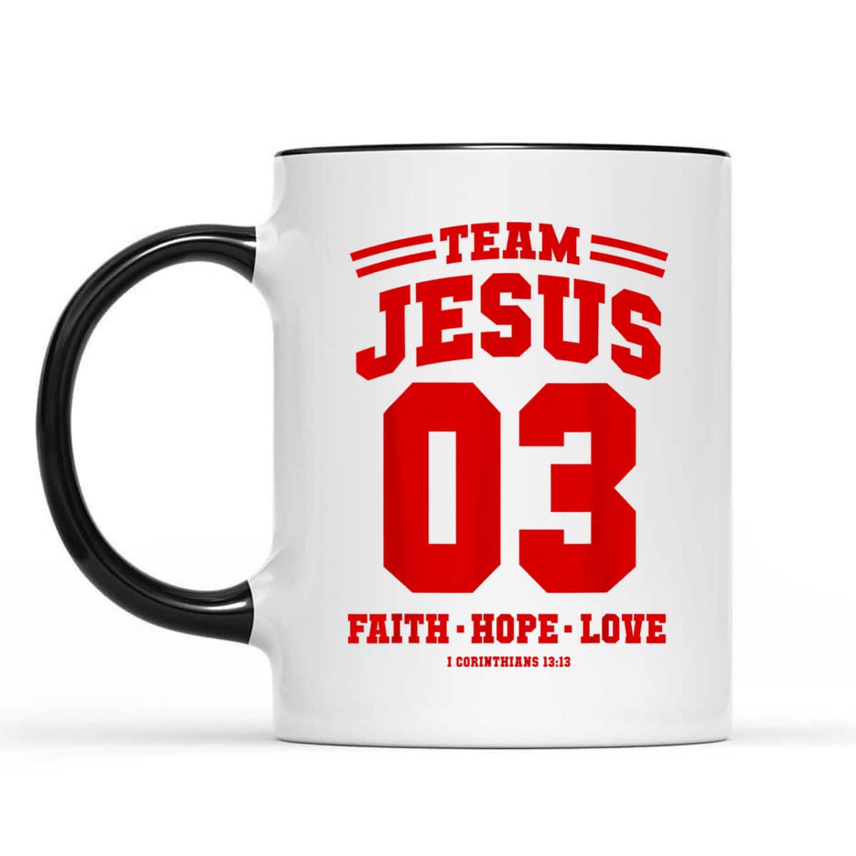 Christian Religious T-Shirt Team Jesus 03 Faith Hope Love Christian Religious T-Shirt Team Jesus 03 Faith Hope Love