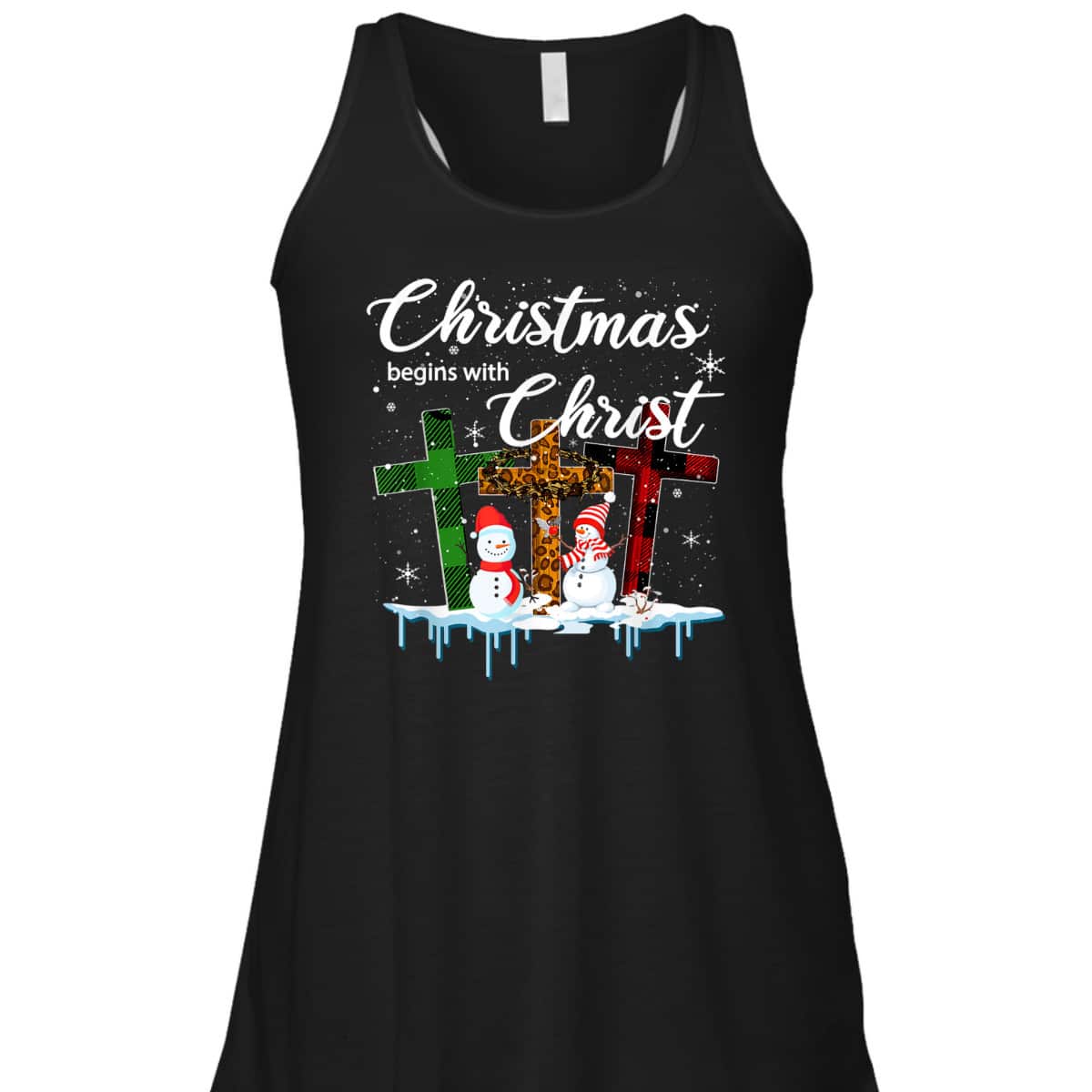Christmas Begins With Christ Costume Xmas Christian T-Shirt