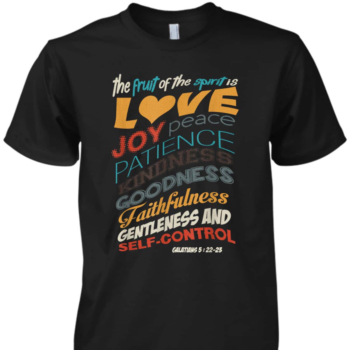 The Fruit Of The Spirit Christian Bible Scripture Religious T-Shirt